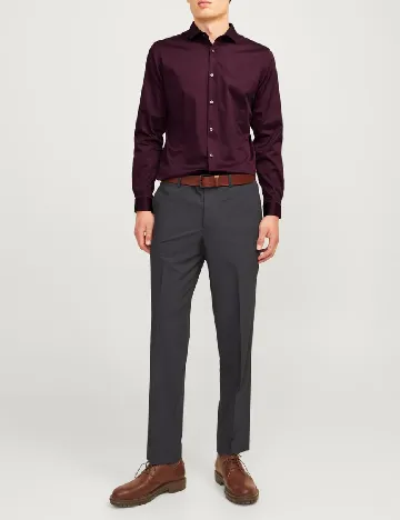 Camasa Jack&Jones, pruna Mov