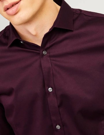 Camasa Jack&Jones, pruna