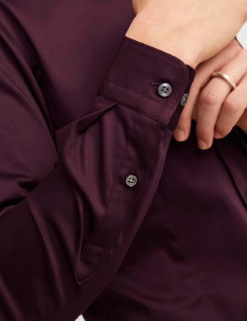 Camasa Jack&Jones, pruna