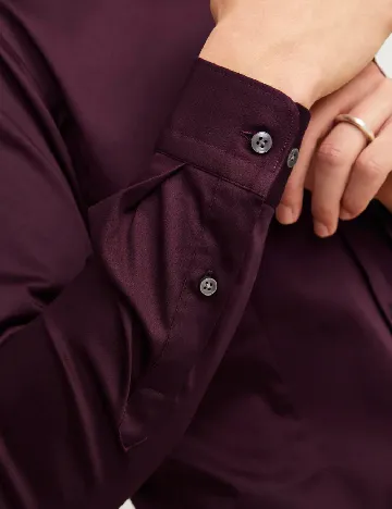 Camasa Jack&Jones, pruna Mov