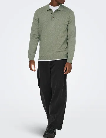 Bluza Only, verde Verde