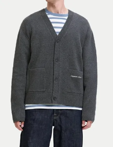 Cardigan Jack&Jones, gri inchis Gri