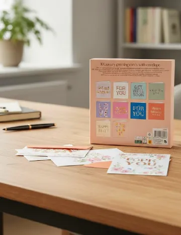 Set felicitari DLP Industry, mix culori Mix culori