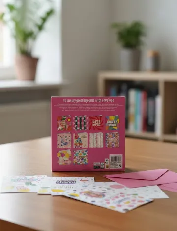 Set felicitari DLP Industry, mix culori Mix culori