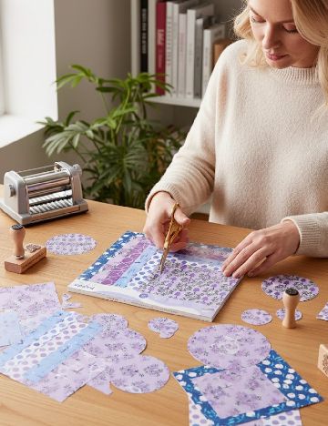 Bloc de hartie Craft Universe, mix culori