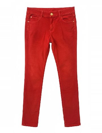 Pantaloni Zara, rosu