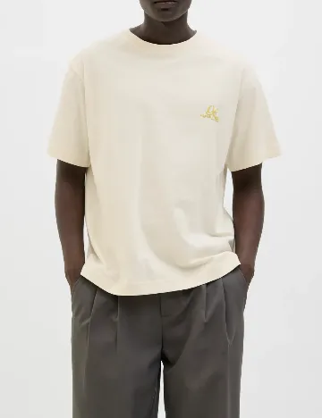 Tricou Jack&Jones, crem Crem