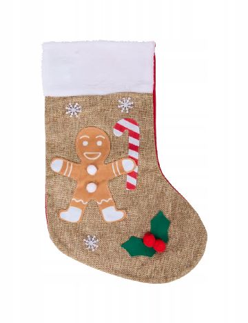 Ciorap de craciun ACTION, mix culori