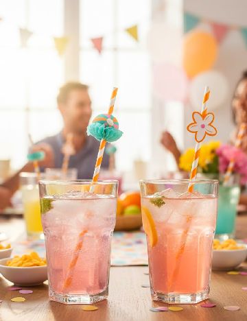 Set paie de carton DLP Industry, portocaliu