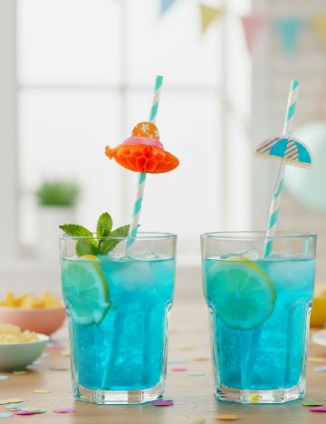 Set paie de carton 10 bucati DLP Industry, albastru