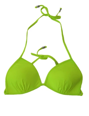 Sutien de baie Pieces, verde neon Verde