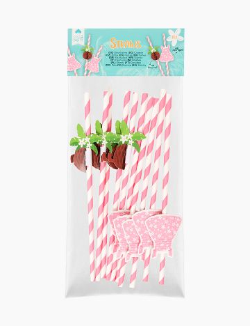 Set paie de carton 10 bucati DLP Industry, roz