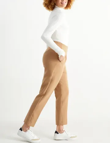 Pantaloni C&A, maro Maro