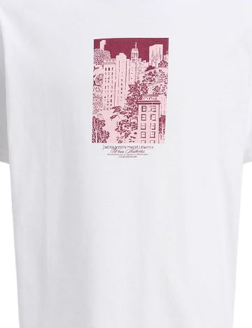 Tricou Jack&Jones, alb