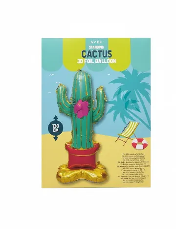 Balon XXL cu cactus AVEC, mix culori Mix culori