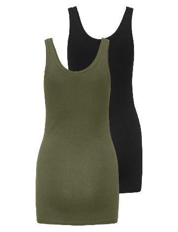 Set Maiouri 2 bucati Only, negru/verde