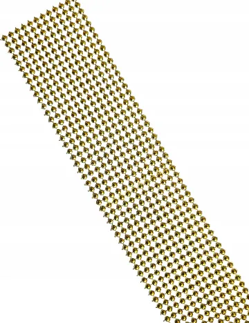 Panglica decorativa Hobby Flora, auriu Galben