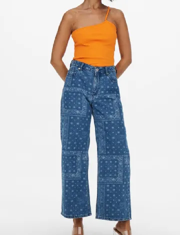 Blugi Only, albastru Albastru