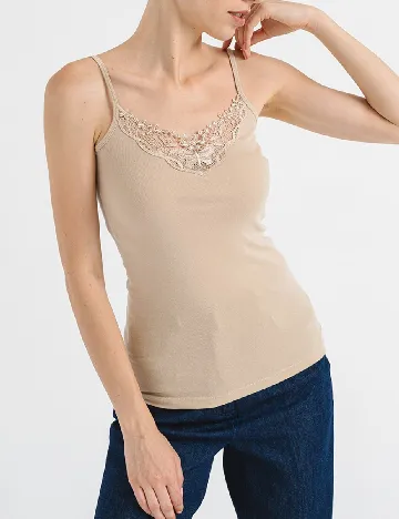 Set Maiouri 2 bucati Only, crem/maro Crem