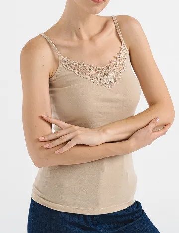 Set Maiouri 2 bucati Only, crem/maro Crem