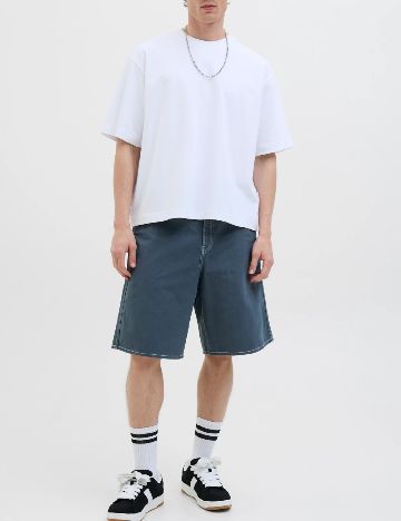 Pantaloni scurti Jack&Jones, albastru