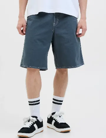 Pantaloni scurti Jack&Jones, albastru Albastru