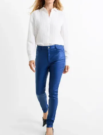 Pantaloni C&A, albastru Albastru