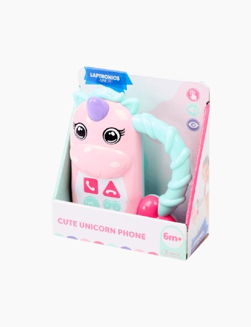 Telefon jucarie pentru copii ACTION, roz