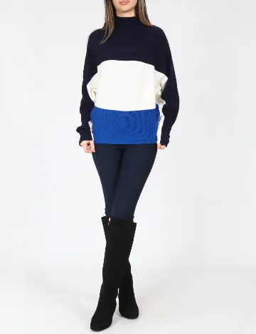 Bluza C&A, albastru/alb Albastru