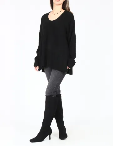 Pulover Oversize C&A, negru