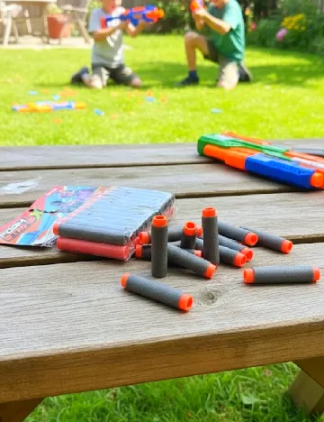 Gloante de spuma Toi-Toys, gri/roz Gri