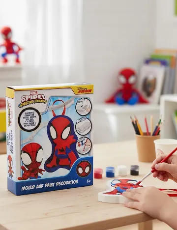 Set creatie decoratiune cu Spidey Disney, mix culori Mix culori