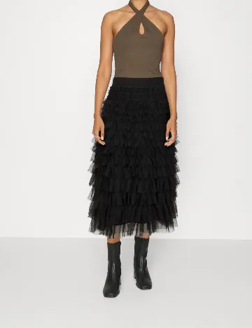 Fusta Only, negru Negru