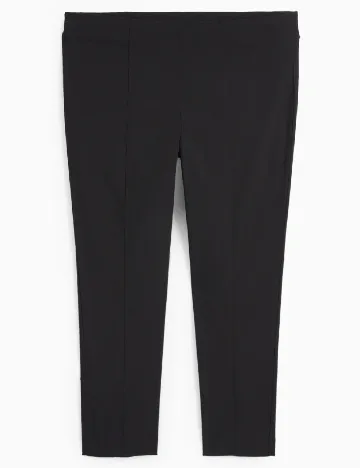 Pantaloni C&A Plus Size, negru Negru