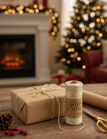 Accesoriu de Craciun Craft Sensations, alb