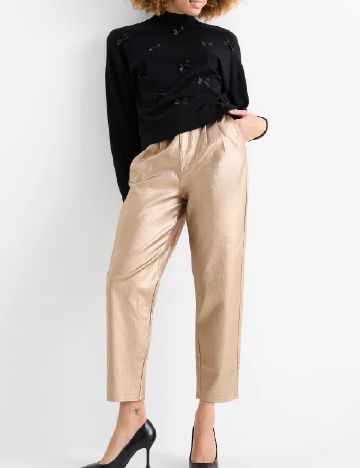 Pantaloni C&A, auriu