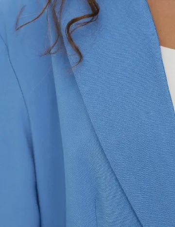 Sacou Oversize Only, albastru Albastru