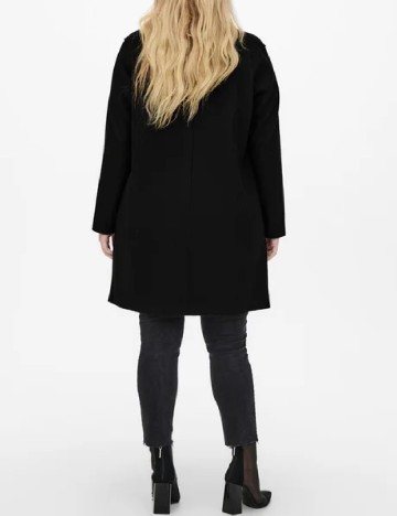 Palton Only Carmakoma, negru