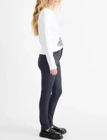 Pantaloni C&A, bleumarin Albastru