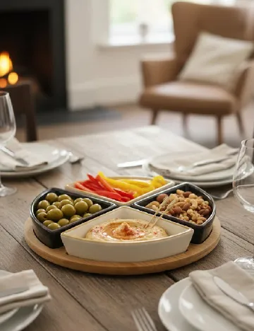 Set boluri cu suport din bambus Moritz & Moritz, mix culori Mix culori