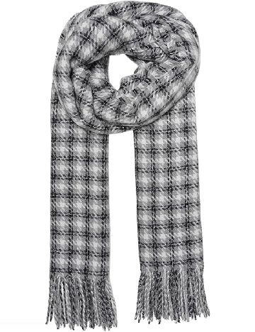 Fular Only, gri/negru