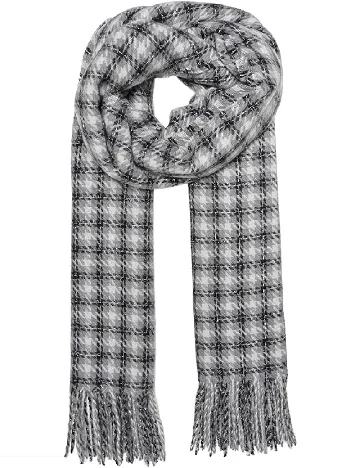 Fular Only, gri/negru