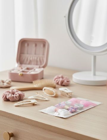 Set clame de par 4 bucati Little Concepts, mix culori