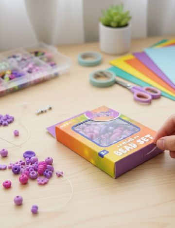 Set creatie bratari AVEC, mix culori