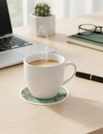 Set suporuri pahare reversibile, 50 buc, mix culori