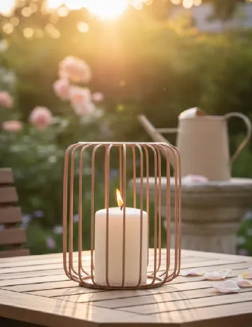 Felinar Seasons & Style, roz pudra inchis Roz