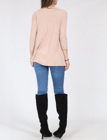 Bluza Zara, roz pudra