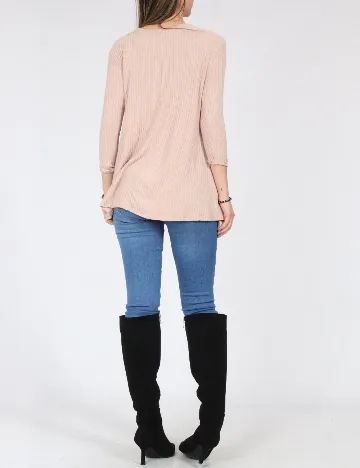 Bluza Zara, roz pudra Roz