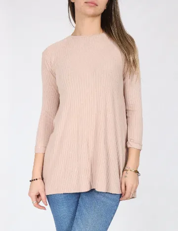 Bluza Zara, roz pudra Roz