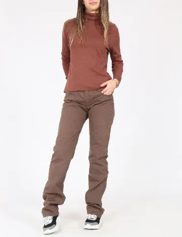 Pantaloni Zara, maro Maro